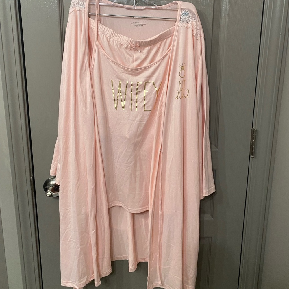 NWT Rae Dunn Wifey Pajama Set